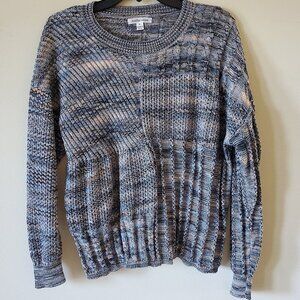 Joan Paul Richard Multicolor Relaxed Knit Sweater SZ L